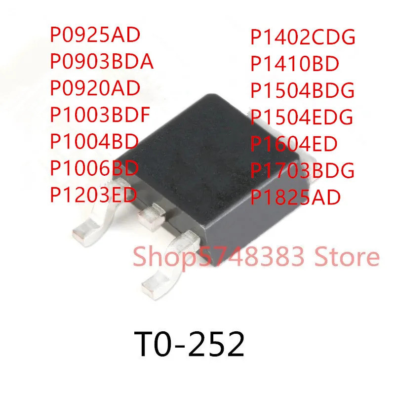 5PCS P0925AD P0903BDA P0920AD P1003BDF P1004BD P1006BD P1203ED P1402CDG P1410BD P1504BDG P1504EDG P1