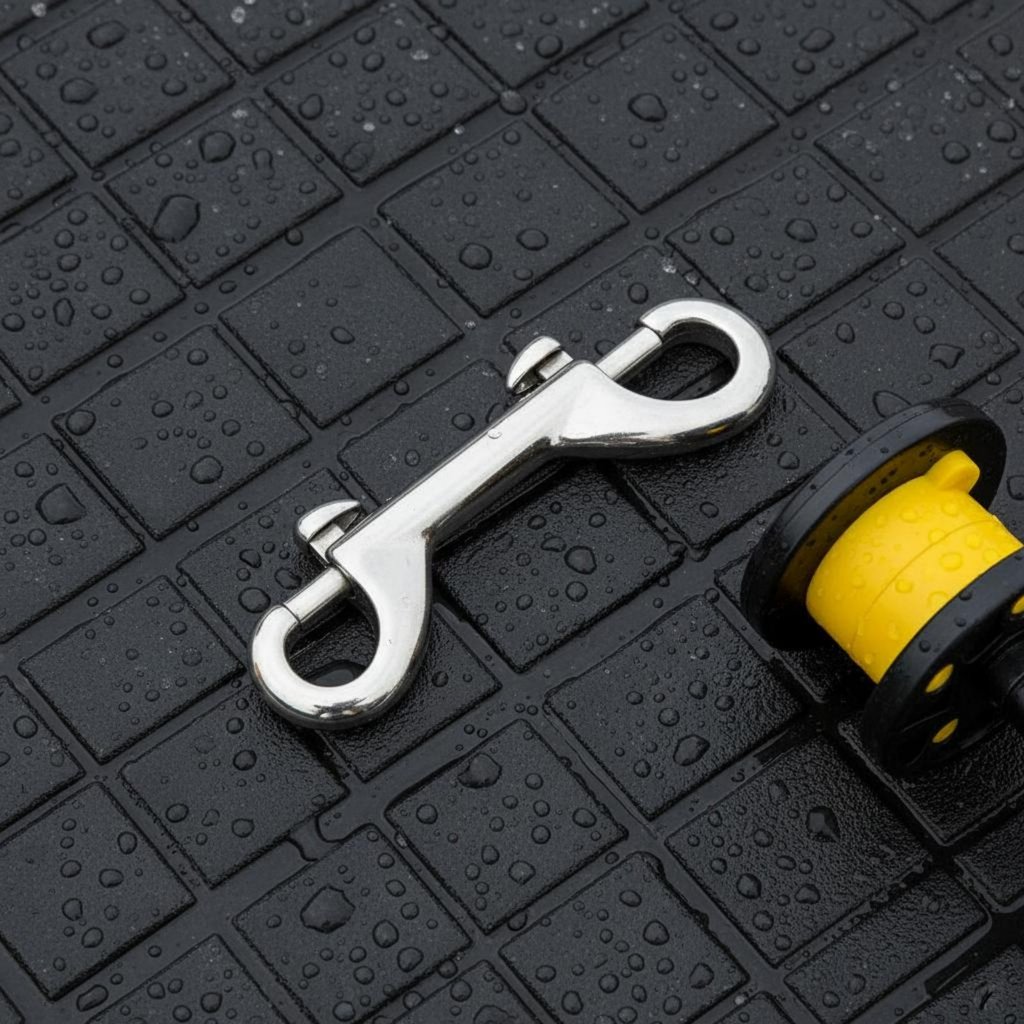 Double Ended Bolt Snap กันน้ํา Double Ended Bolt Snap Hook Heavy Duty สําหรับนักดําน้ําใต้น้ํา,พายเร
