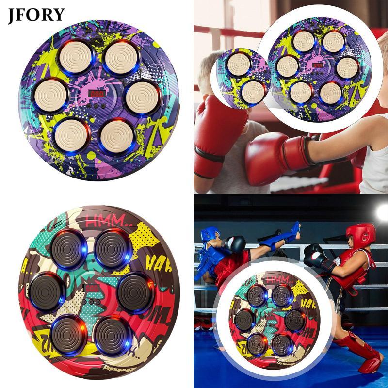 Jfory Electronic Music Boxing Wall Target, Music Boxing Trainer Punching Pad สําหรับกีฬา
