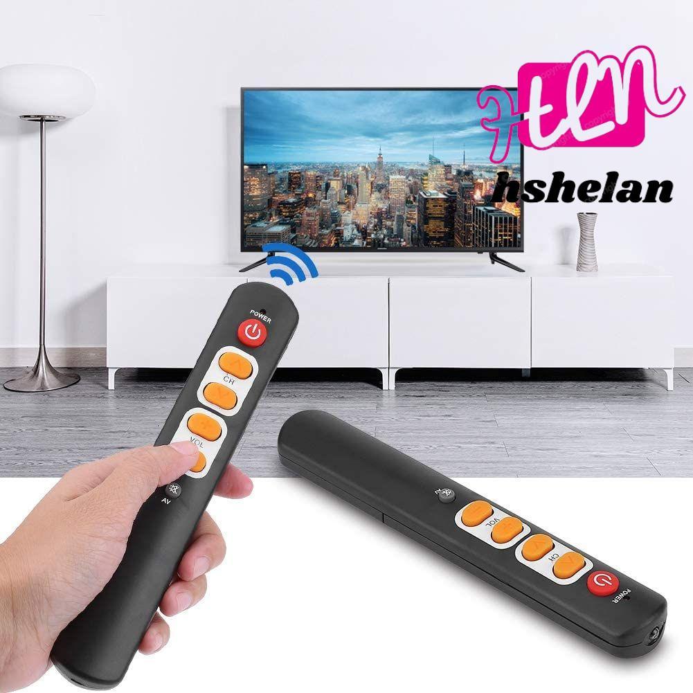 HSHELAN Learn Remote Mini 6 Key DVD อินฟราเรด IR Remote