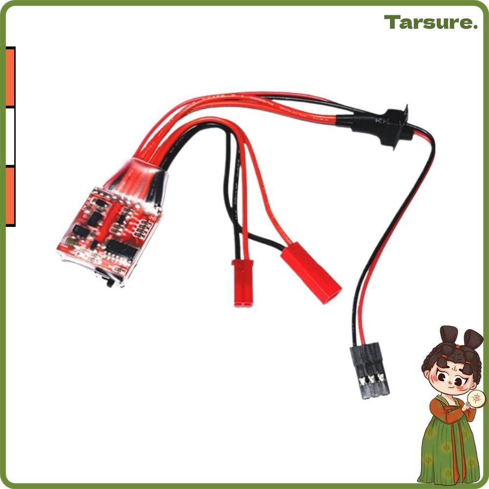 TARSURETH Brushed ESC, 1/16 1/18 1/24 30A Micro ESC, 2S 4 ~ 8v Bi-directional พร้อมเบรคควบคุมความเร็