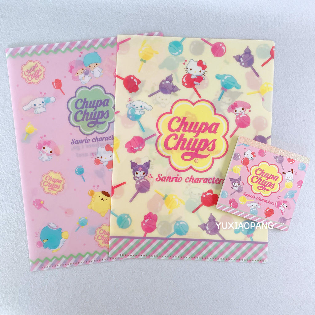 Sanrio Jewels Co-Branded Limited Japan-Made sanrio Limited A4 Single-Page Folder Square Notepad