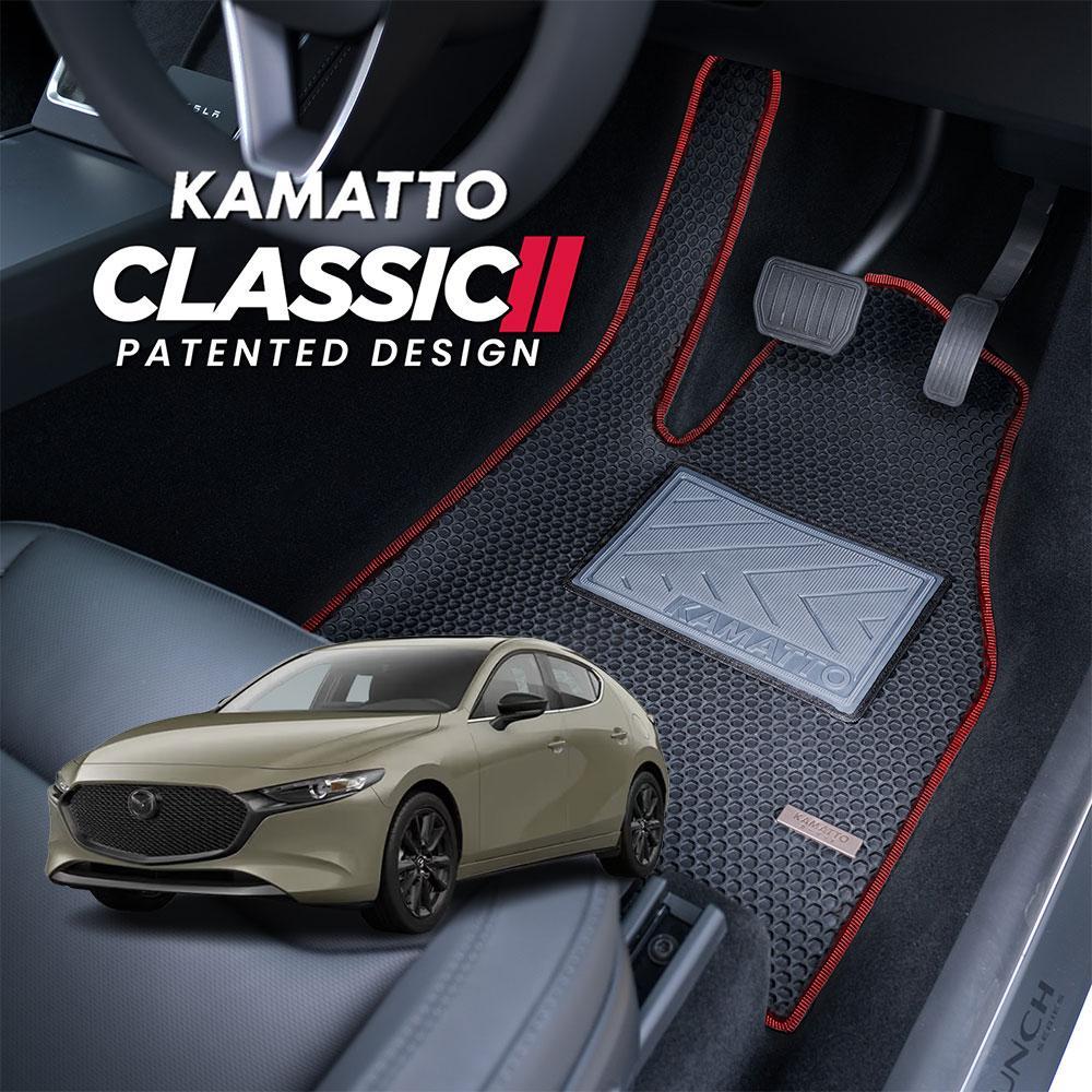 Kamatto Classic Mazda 3 Hatchback BP Facelift (2025-ปัจจุบัน) พรมปูพื้นและพรมรถยนต์