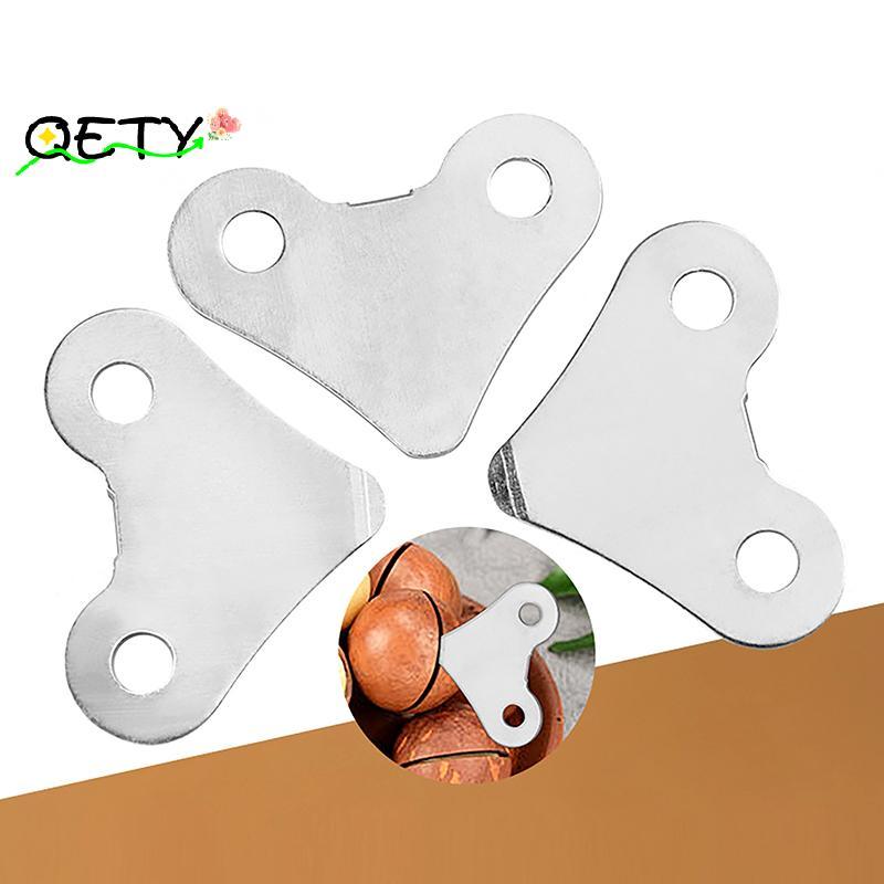 [qetyellow] 10/20PCS Macadamia Nut/Walnut/Almond/Pecanปฏิบัติ Nut Shell Opener สําหรับใช้ในครัวเรือน