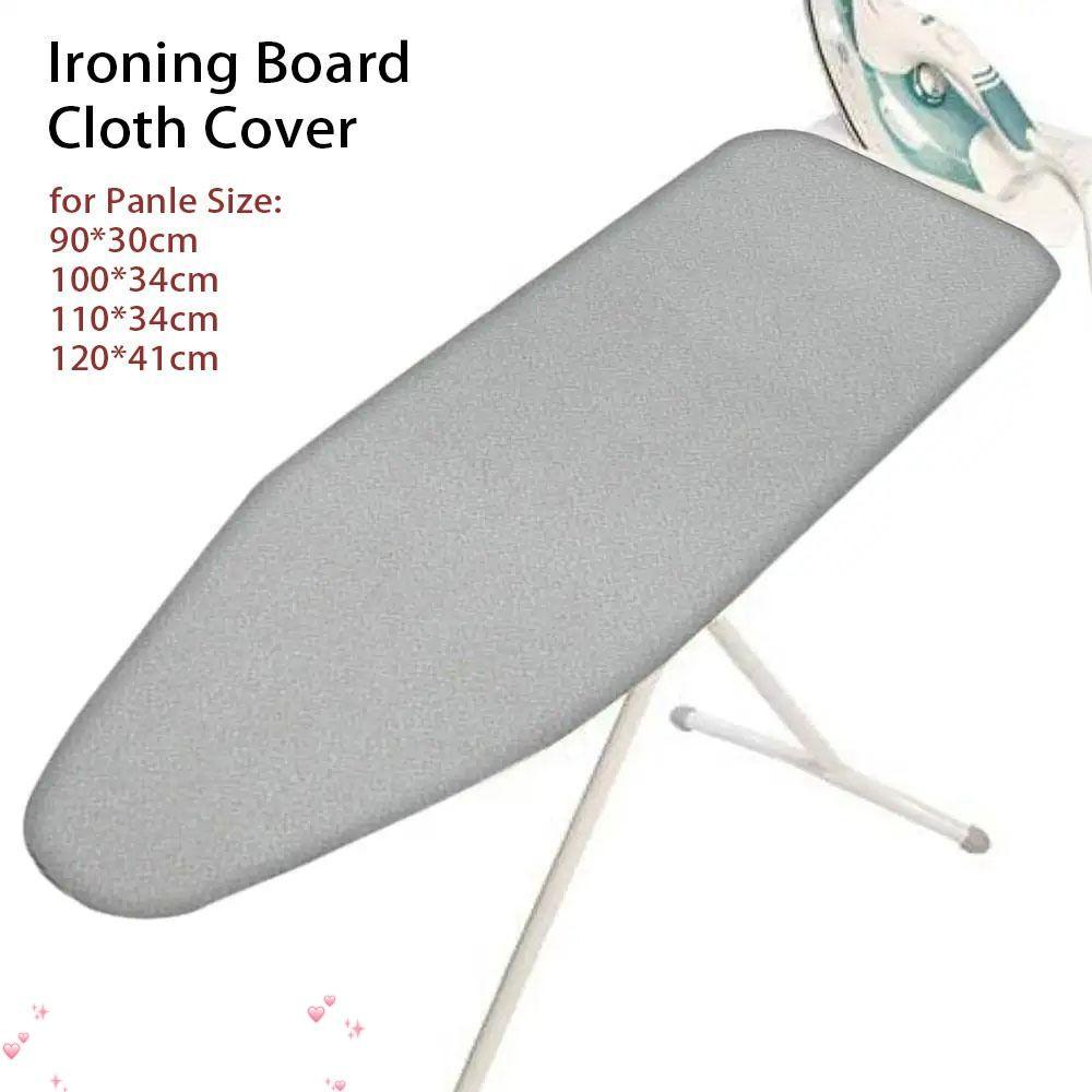 AULORAMT 1 ชิ้นเหล็กความร้อน, Universal ผ้าฝ้ายหนา Padding ที่รองรีด,ผ้าทนทานพร้อมขอบยืดหยุ่นทนฝาครอบรีดผ้าสําหรับโต๊ะรีดผ้า
