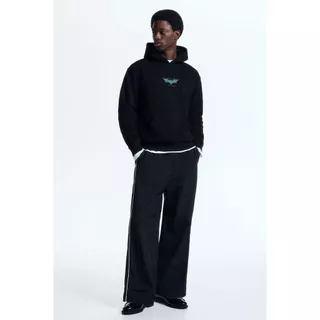 H&M(เอชแอนด์เอ็ม) เสื้อฮู้ดดีไซน์หลวม (Loose Fit Hoodie) Men Loose Fit Hoodie 1065654_22