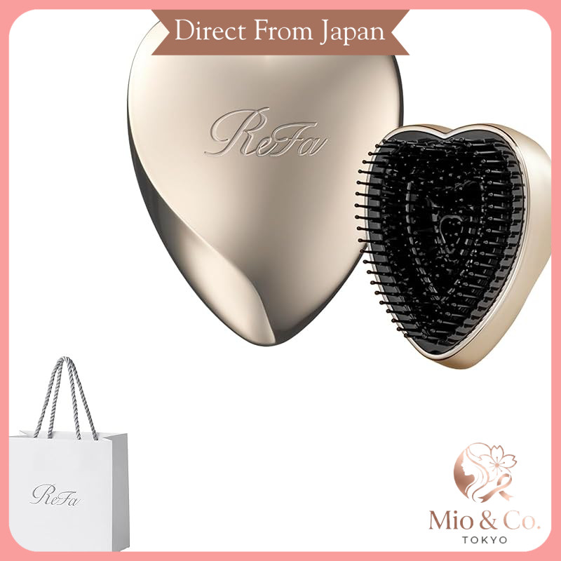 ReFa HEART BRUSH mini with Shopper - Silver  
ReFa HEART BRUSH mini with Shopper - Rose Gold  
ReFa 