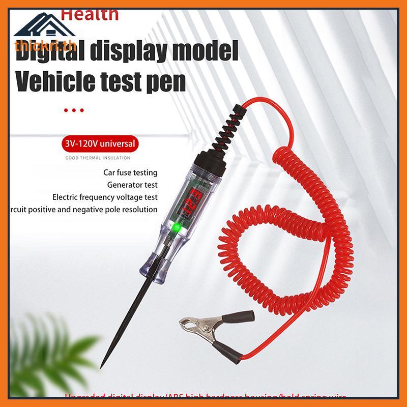 TT Heavy Duty 5-120V Balit Digital LED Circuit Tester, Auto Test Light Digital LED Circuit Tester PL