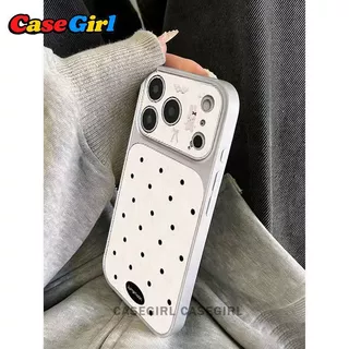 เคสไอโฟน iPhone 15 14 13 11 12 16 17 Pro Max 16 14 15 Plus คิ้วฮิต ลายจุดด่างดำกระต่ายน่ารัก อินส์ กันกระแทก