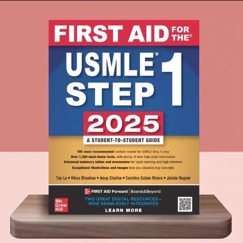 หนังสือภาษาอังกฤษกระดาษ ปฐมพยาบาลสําหรับ USMLE Step 1 2025 CK