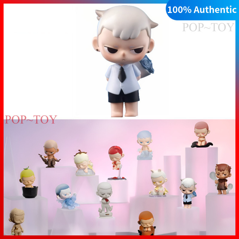 POPMART KUBO Breathing In Series Cute Figures kubo v3 pop mart blind box figures gift ของเล่น ตุ๊กตา