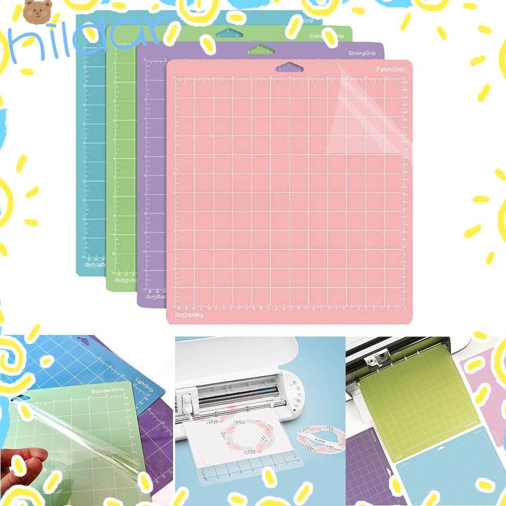 แผ่นรองตัด HLAR, แผ่นรองตัด PVC กาว, สต็อกการ์ดหนาแบบใช้ซ้ําได้ Cameo Silhouette ลื่น Cricut Mat สํา