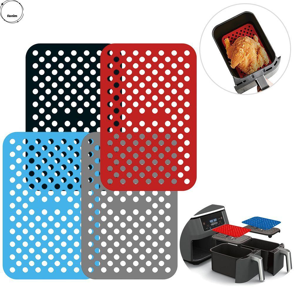 ILONIM Air Fryer Mat ห้องครัว Nonstick สี่เหลี่ยมผืนผ้าสําหรับ Ninja DZ201 Foodi สําหรับ Ninja Foodi