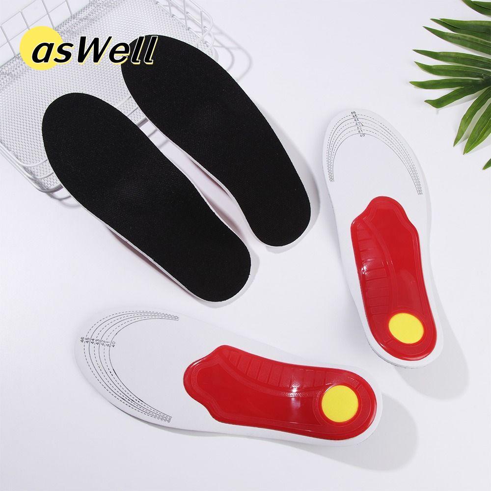 ASWELL 1 คู่ Orthotic Insoles Vrus Orthotic Insole กลับส้นสนับสนุน Plantar Fasciitis