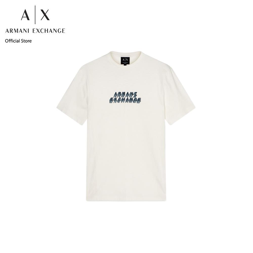 Armani Exchange เสื้อยืดผู้ชาย รุ่น XM002779-AF10358-U0009 สีขาว