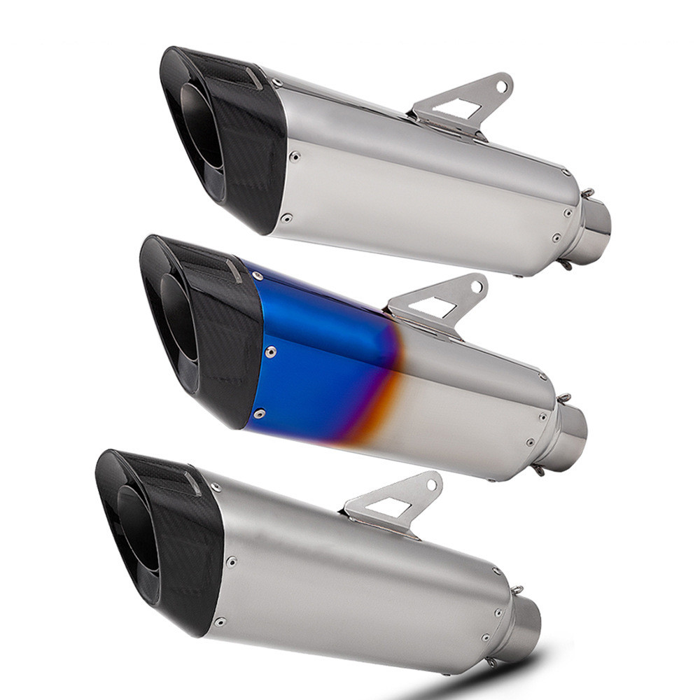 [โปรโมชั่น] G310RR RS660 800NK Sai 921 S1000RR รถจักรยานยนต์หัวรถจักร Universal Tail ส่วนท่อไอเสีย S