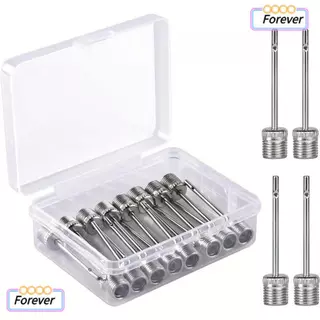 FOREVER 5/20/30 ชิ้นปั๊ม Pin, หัวฉีด Multi-Function Air ปั๊ม Inflatable Ball เข็ม, Protable พร้อม Hole Adaptors Air เข็มสําหรับ 4 ซม.ฟุตบอลบาสเกตบอลฟุตบอลวอลเลย์บอล