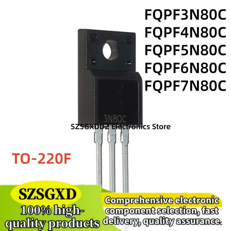 5PCS FQPF3N80C FQPF4N80C FQPF5N80C FQPF7N80C FQPF3N80FQPF4N80FQPF5N80PF6N80PF7N80PFQPF7N80PFQPF7N80F
