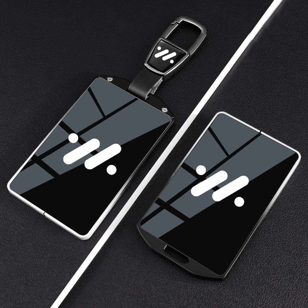 2026 MG IM6 สมาร์ทการ์ดกรณี MG IM5 เฉพาะรถ NFC Sensor เคสป้องกันกระเป๋าหนังหัวเข็มขัดผู้ชายผู้หญิง