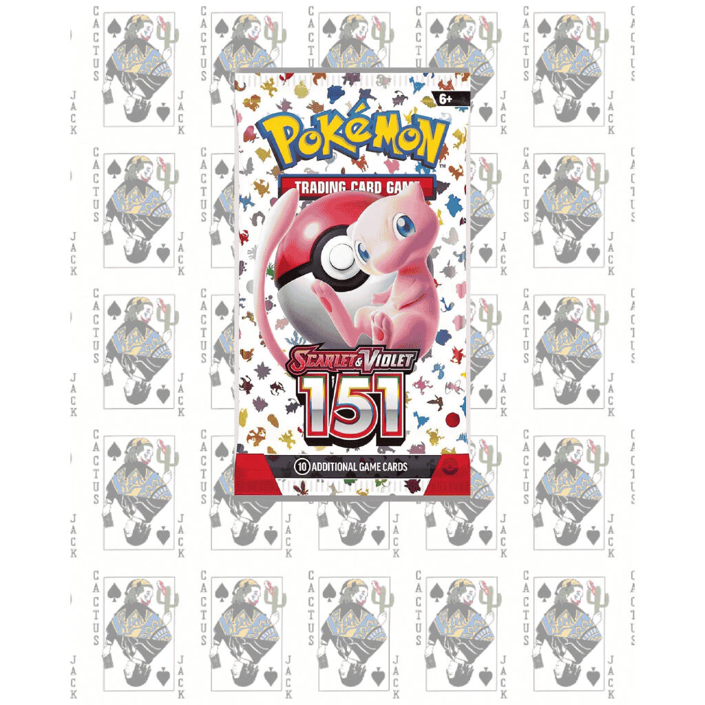 [ซอง] Pokemon ENG 151 Booster Pack 1ซอง 10ใบ การ์ดโปเกมอนอังกฤษแท้ พร้อมส่ง thumbnail 5