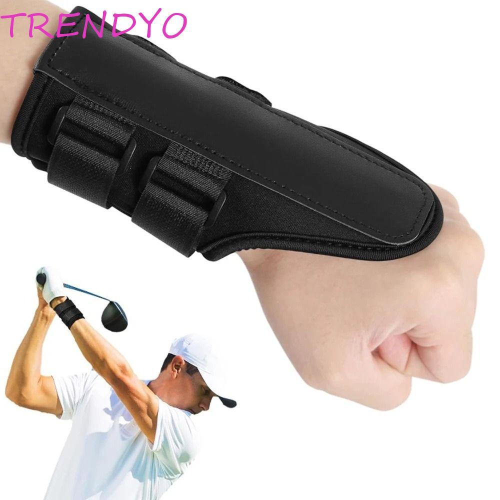 TRENDYO รั้งข้อมือกอล์ฟ ป้องกันข้อมือ พลิกแขน Corrector ตําแหน่งมือ Fixer Golf Pose ข้อมือเทรนเนอร์กอล์ฟ Aid