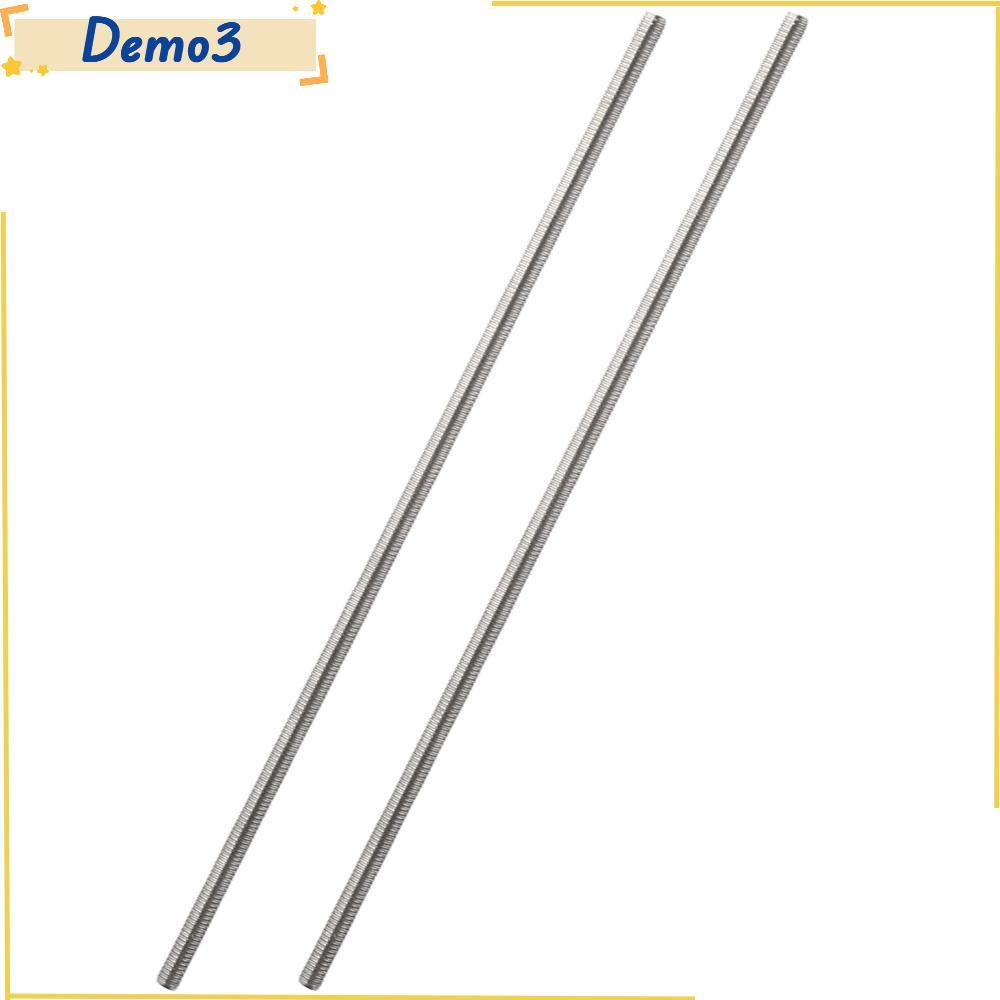 [DEMO3] 2PCS ก้านเกลียวเต็ม, M5 0.8 มม.ด้าย Pitch สกรูเกลียวยาว, ด้ายมือขวา 304 แท่งสแตนเลส Bar Stud