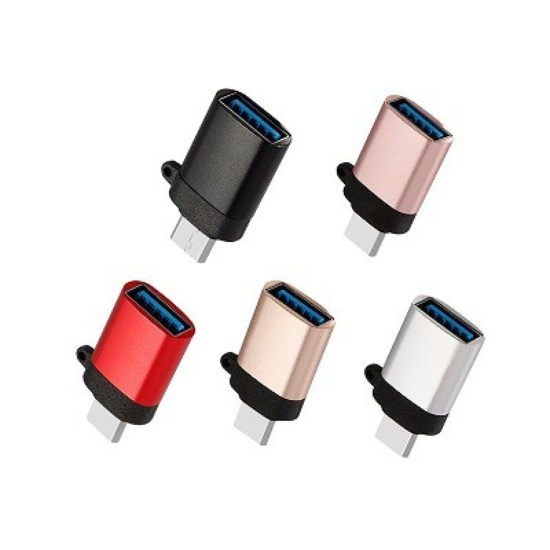 อะแดปเตอร์ cType-C เป็น USB 3.0 OTG สําหรับเชื่อมต่อโทรศัพท์มือถือกับเมาส์ คีย์บอร์ด และ USB fla