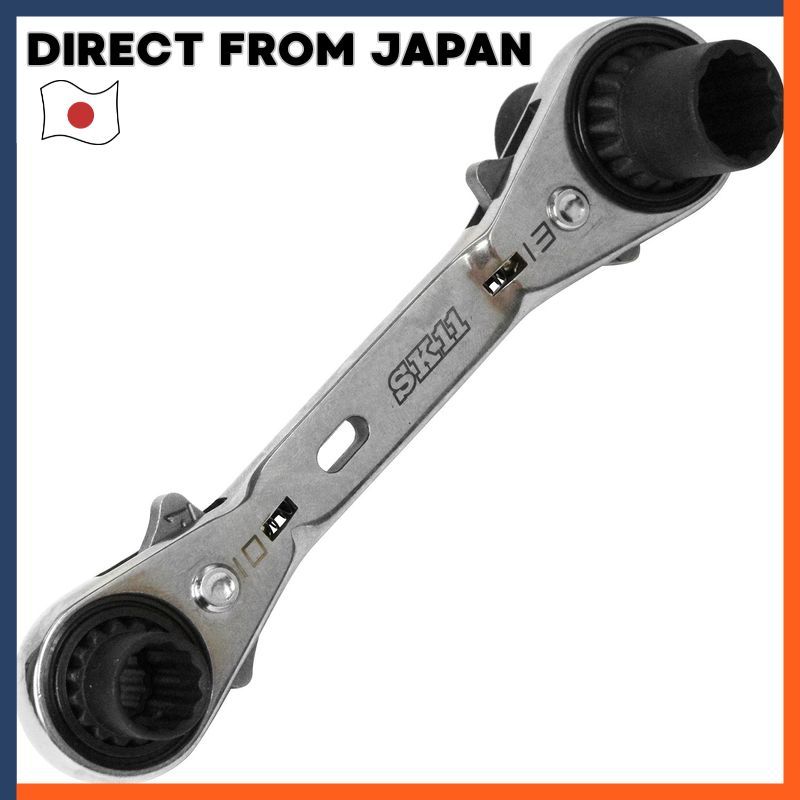 SK11 Wobble Ratchet Wrench Set 4 Sizes