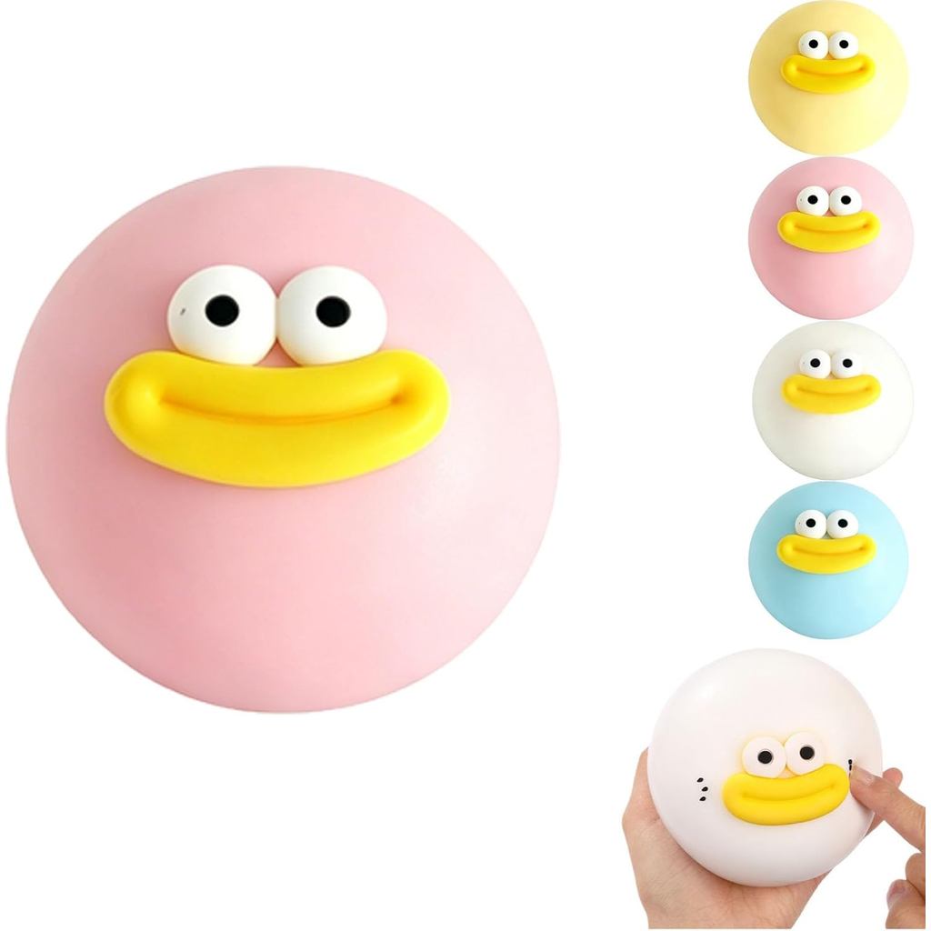 Smushers Face Squishy, Smushers, Replacement Faces , Rebound Sensory Squeeze Balls สําหรับความวิตกกังวลบรรเทา