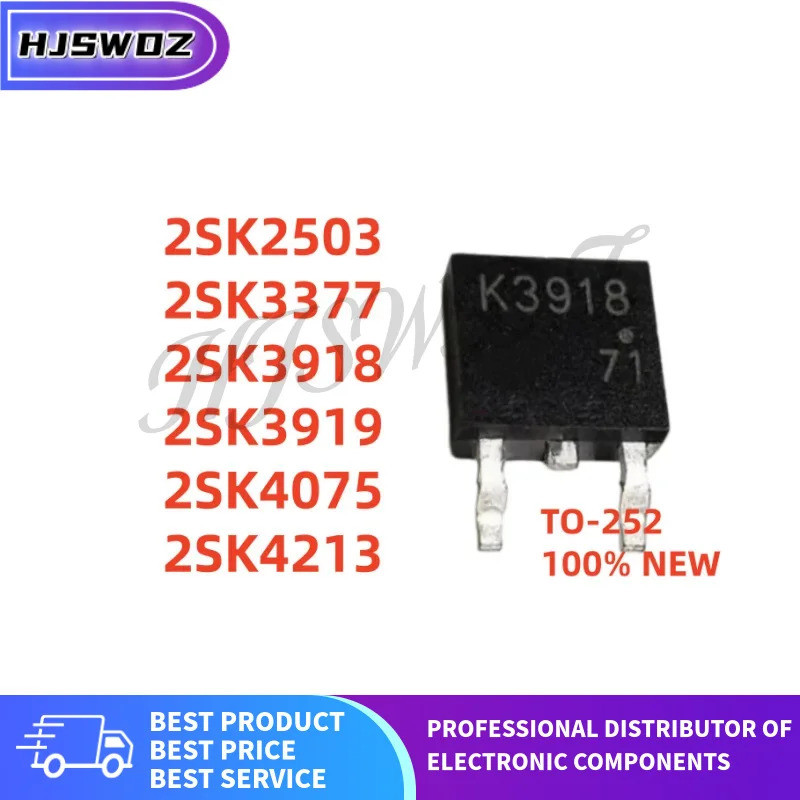 10PCS TO-252 K3919 K3918 K4075 K2503 K3377 K4213 2SK3919 2SK3918 2SK4075 2SK2503 2SK3377 2SK4213 คุณ