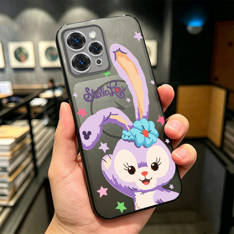 PBZZ สําหรับ REDMI NOTE 10 10S 4G หมายเหตุ 10 PRO 4G เคสโทรศัพท์ความวิตกกังวล Softcase ซิลิโคนกันกระแทกใหม่ออกแบบความงามพร้อมผู้ถือน่ารักสีขาวสําหรับชาย JTYZJ3