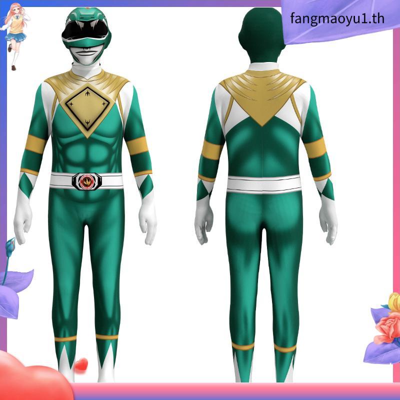 Fantasia Power Samurai Rangers Cosplay Costume for Adult Men Superhero Cosplay Zentai for Kids Boy H