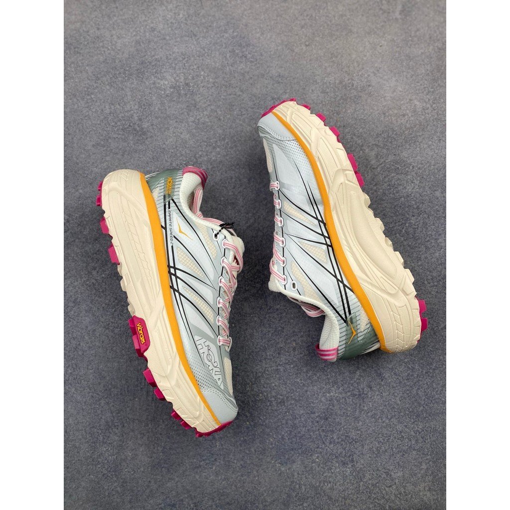 V89B 2026 Hot-HOKA Mafate Speed 2 รองเท้าวิ่งระบายอากาศและน้ําหนักเบา - รองเท้าผู้ชายและผู้หญิงที่ทั