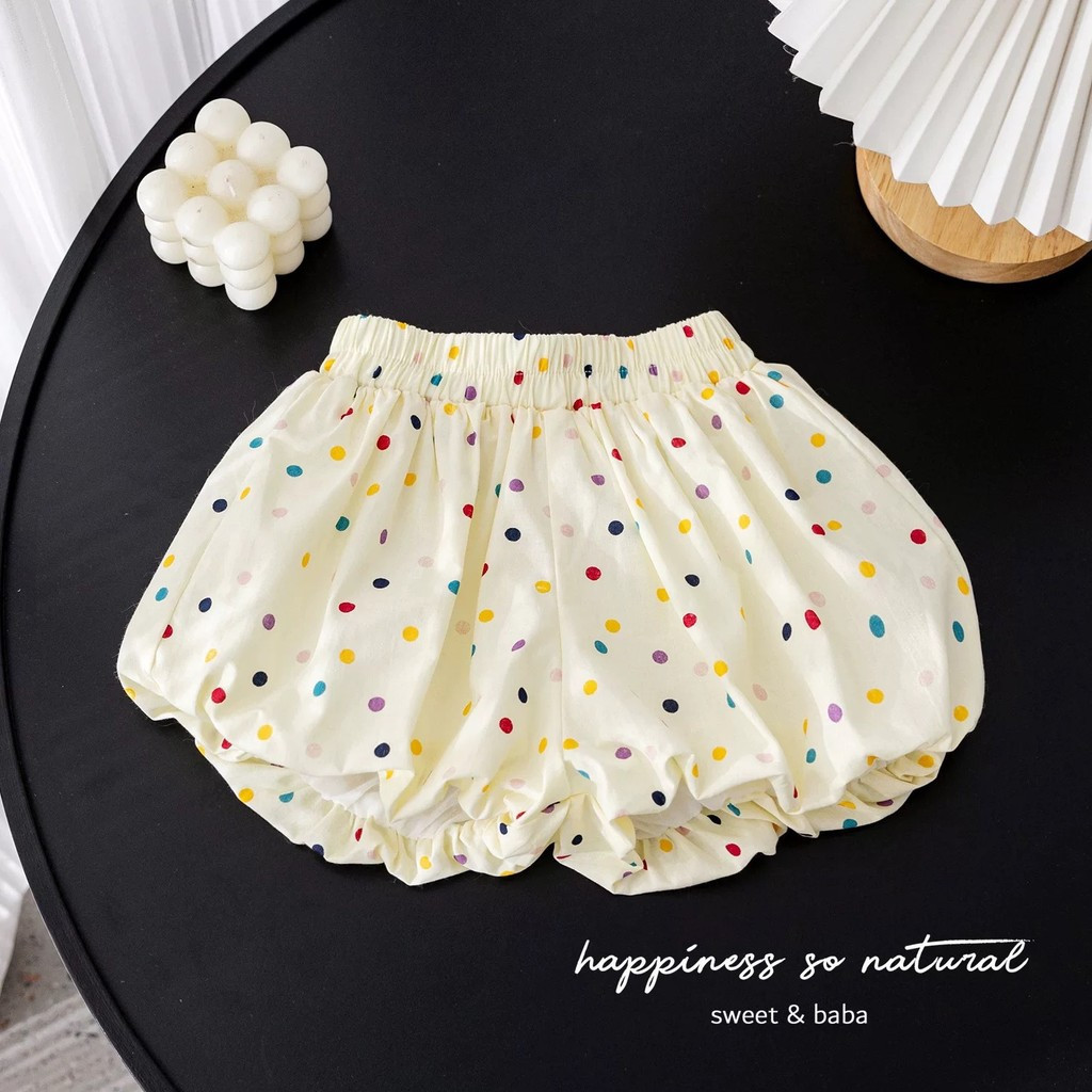 Local shipping Snug Polka Dot Baby Bloomers: เข็มขัดยืดสําหรับ Tummies เล็กๆ