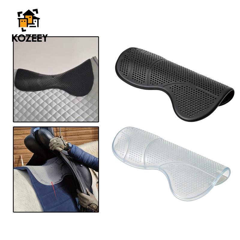 [KOZEEY] แผ่นรองอานเจลดูดซับแรงกระแทกดีไซน์ไม่ลื่นและระบายอากาศได้ดีสำหรับการขี่ม้าในงานโรงเรียน