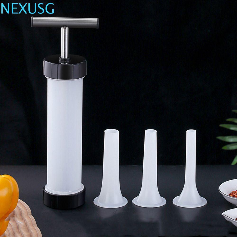 NEXUSG Sausage Filler ง่ายต่อการใช้ไส้กรอก Stuffer Home Made Sausage Tool