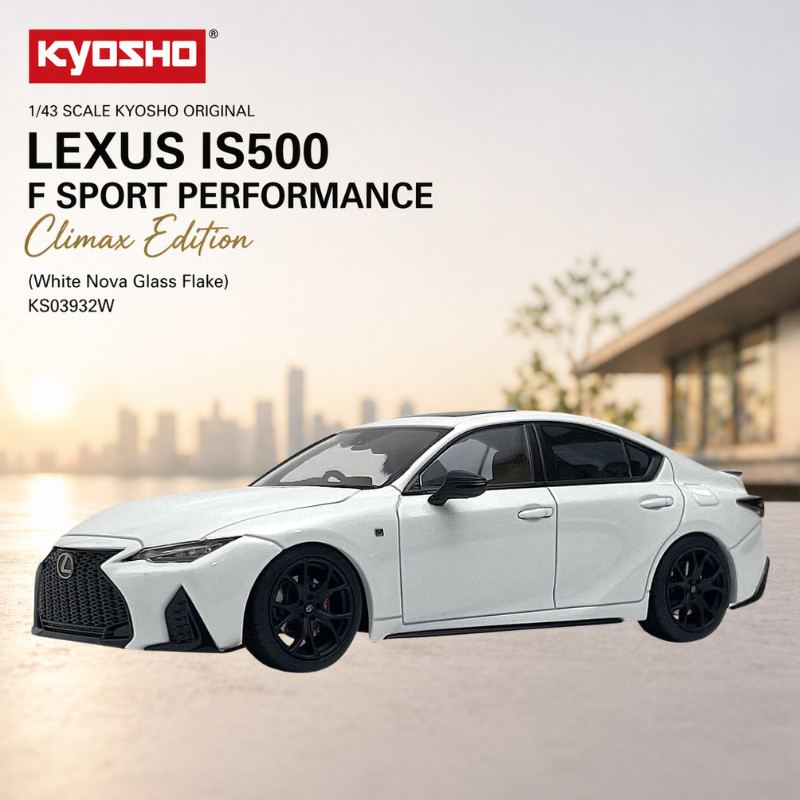 KYOSHO 1/43 LEXUS IS500 F SPORT Climax Edition Diecast Model Car