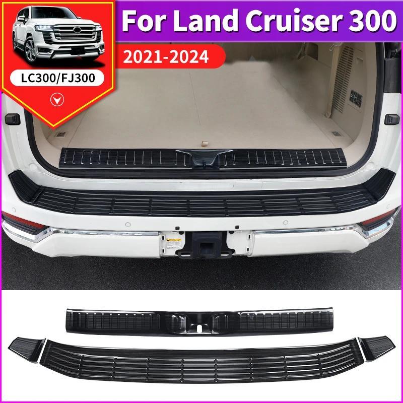 สําหรับ Toyota Land Cruiser 300 Lc300 2022 2021 อุปกรณ์เกณฑ์หางประตูGuard BoardสแตนเลสอัพเกรดBody Ki