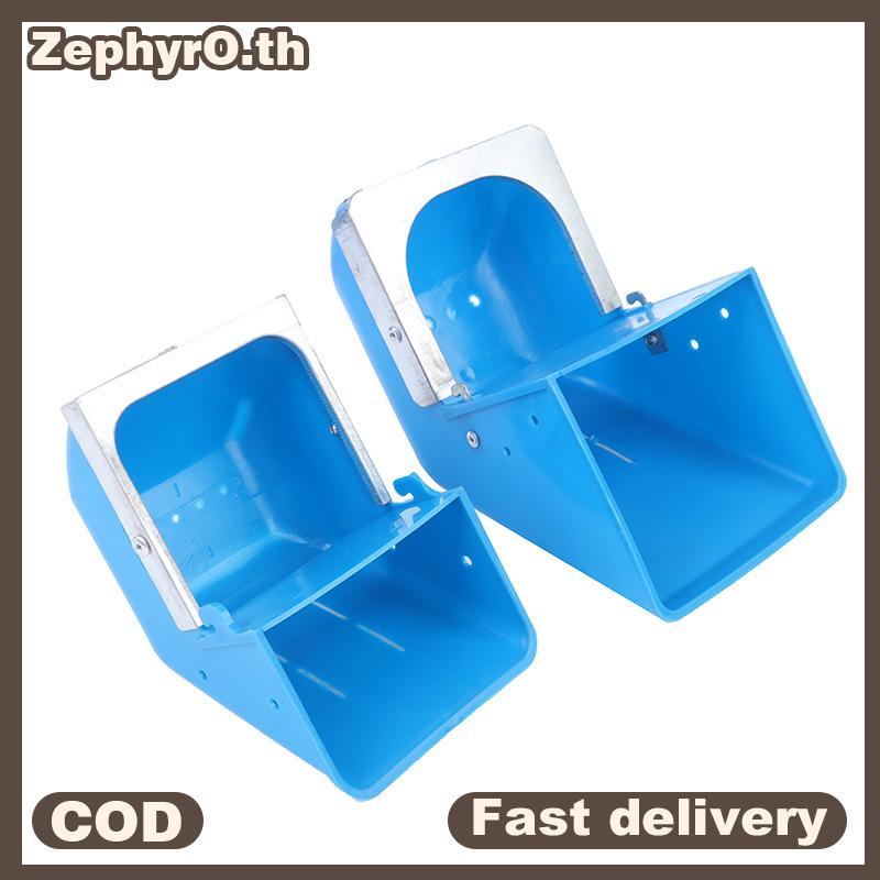 1PC Rabbit Feed Box Hopper Rabbit Cage Rabbit Anti Piling Feed Trough