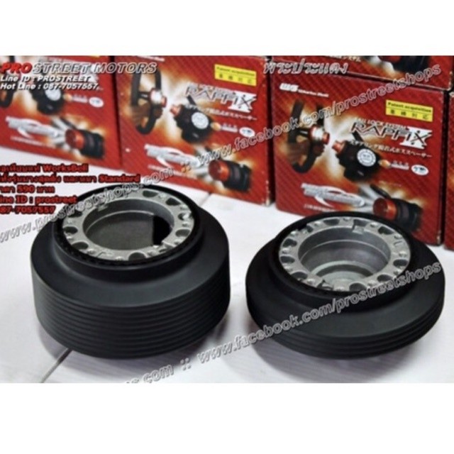 คอพวงมาลัย ทรง WorksBell Spoon ATC Racing Limited ปลอกกว้าง จาก Elevo ไม่มีช่องว่างรอบคอ คอหนา คอบาง
