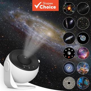 12 in 1 Cosmic Starry Sky Galaxy 4K HD Projector Night Light Decoration 360° Rotate Bedroom Romantic Lamp for Kids Adults Gift LED for bedroom