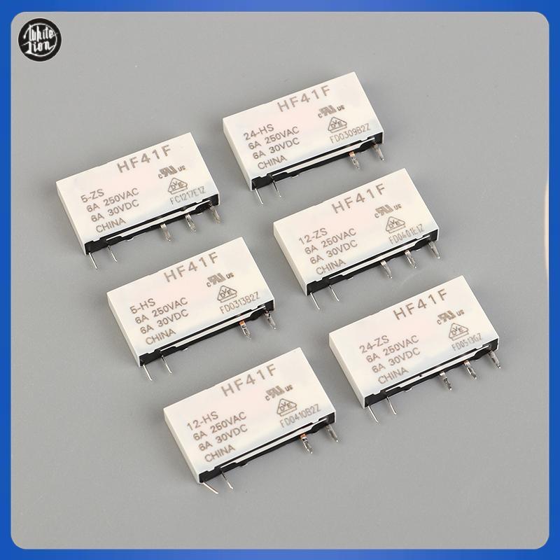 WL| HF41F-24-ZS HF41F-12-ZS HF41F-5-ZS HF41F-5-HS HF41F-12-HS HF41F-24-HS รีเลย์อุตสาหกรรม Subminiat