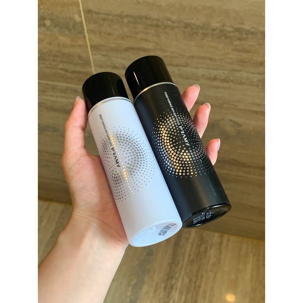 ครีมรองพื้น foundation PRAMY/PRAMY แต่งหน้า Fixing สเปรย์กันน้ําเหงื่อหลักฐานยาวนานควบคุมน้ํามันธรรม