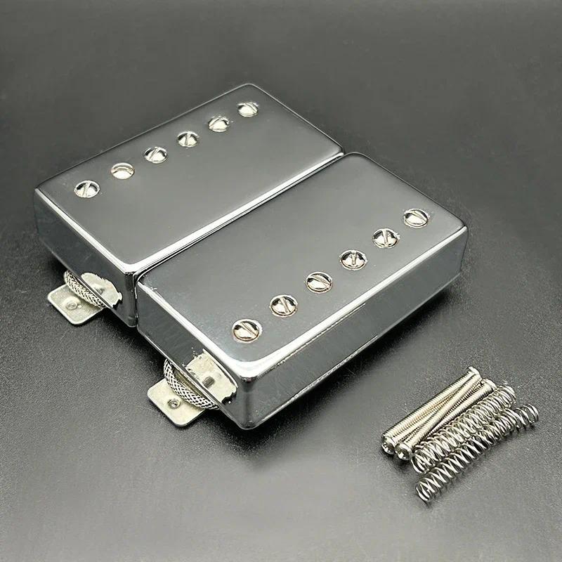 Alnico 5 LP Humbucker Guitar Pickup N-7.5K/B-15K Alnico V LP Pickup Chrome