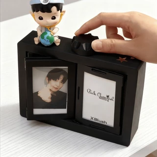 กล่องเก็บการ์ด&รูป โพลารอยด์ อัลบั้มหมุน กรอบรูปพลิก ของขวัญคู่รักวันเกิด