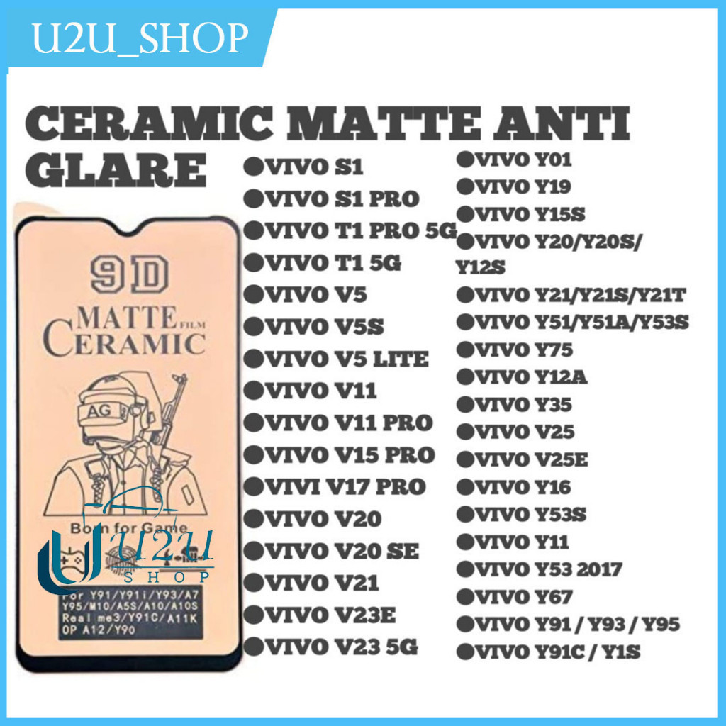 LAYAR Anti-Scratch เซรามิค Matte Screen Anti-Glare Vivo iQOO Z10 Lite Z10x Z11 Z11x V40 Lite V70 Fe 