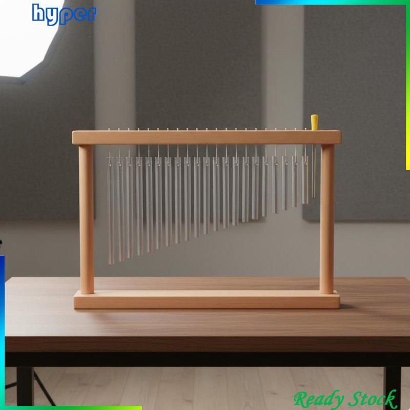 [Hyper] Bright Tuned Bar Chimes Musical Wind Chime เครื่องมือเคาะพลังงานระฆังขนาดกะทัดรัดสําหรับการแ