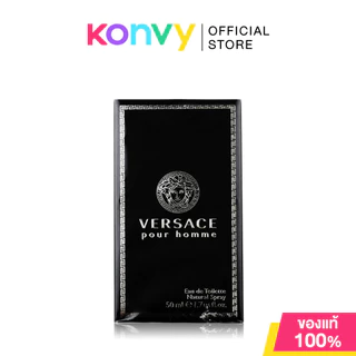 Versace Pour Homme EDT [30ml/50ml/100ml] น้ำหอมเวอร์ซาเช่สำหรับผู้ชาย ในสไตล์ Aromatic (ของแท้ 100%)