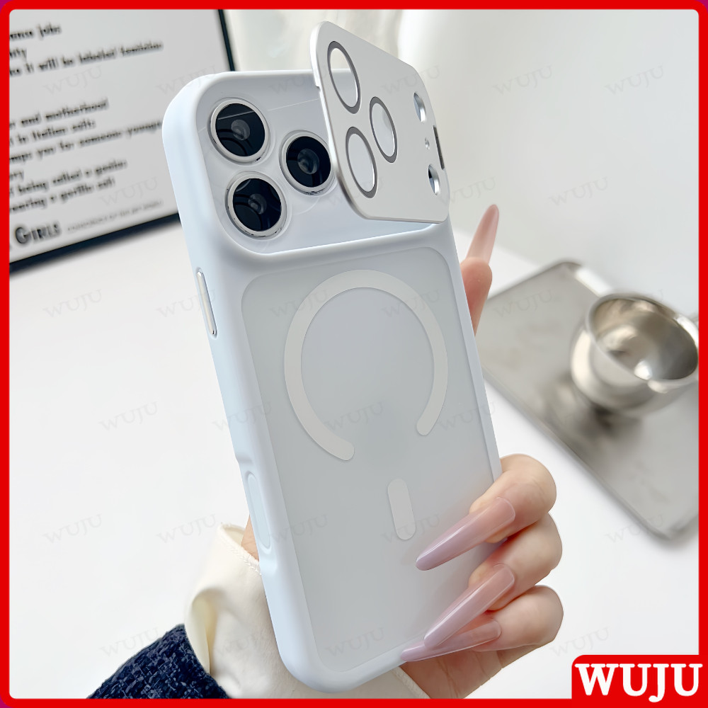 WUJU Vibrant เคสซิลิโคนแม่เหล็กแม่เหล็กเข้ากันได้สําหรับ IPhone 17 16 15 14 13 Pro Max, พร้อมการออกแบบป้องกัน Slim, วัสดุซิลิโคนระดับพรีเมียม, และทนต่อการตก