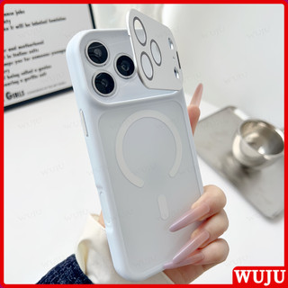 WUJU Vibrant เคสซิลิโคนแม่เหล็กแม่เหล็กเข้ากันได้สําหรับ IPhone 17 16 15 14 13 Pro Max, พร้อมการออกแบบป้องกัน Slim, วัสดุซิลิโคนระดับพรีเมียม, และทนต่อการตก